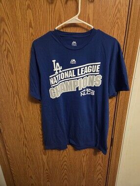 Majestic Los Angeles Dodgers Shirt Sz Large Men's NWOT MLB